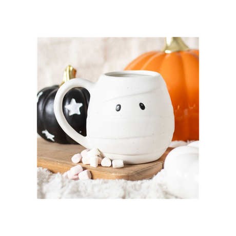 Mummy Shaped Halloween Mug: 6 - Mugs By Gift Moments