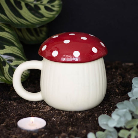 Mushroom Shaped Mug: 1 - Mugs By Gift Moments