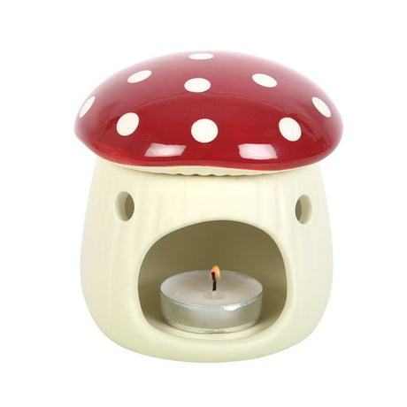 Mushroom Shaped Oil Burner: 4 - Oil & Wax Burners By Gift Moments