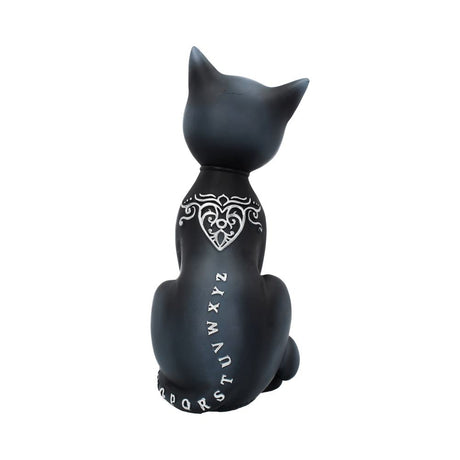 Mystic Kitty Figurine Spirit Board Black Cat Ornament: 5 - Figurines Medium (15-29cm) By Luna Lakota