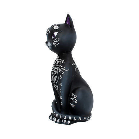 Mystic Kitty Figurine Spirit Board Black Cat Ornament: 3 - Figurines Medium (15-29cm) By Luna Lakota