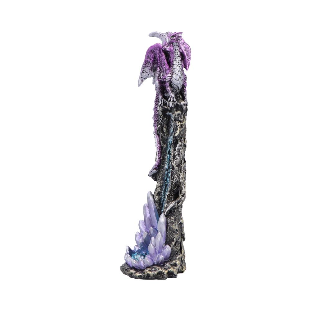 Mythic Crystal Dragon Incense Stick Holder: 3 - Incense Holders By NN Designs