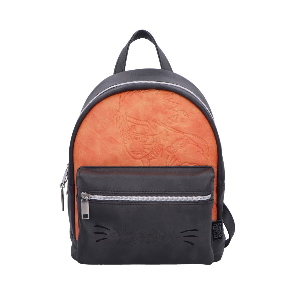 Naruto Uzumaki Embossed Backpack 28cm: 2 - Bags By Naruto