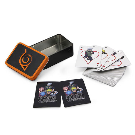 Naruto: Shippuden Illustrated Playing Cards Set: 1 - Puzzles & Games By Naruto