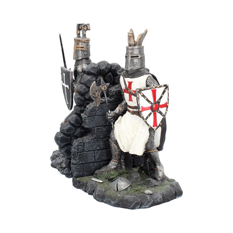 The Duel Bookends Historical Crusader Ornament Figurines - Bookends at Gift Moments