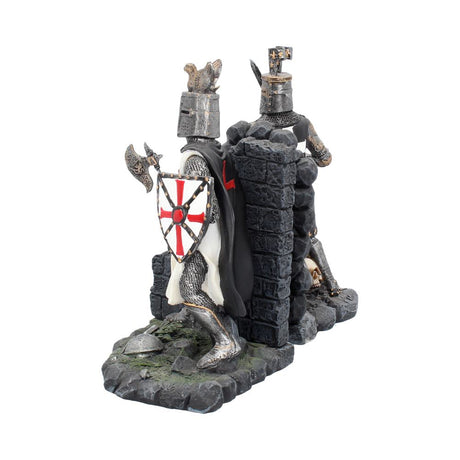 The Duel Bookends Historical Crusader Ornament Figurines - Bookends at Gift Moments