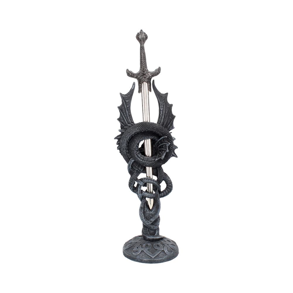 Celtic Realm Letter Opener Black Dragon Sword - Letter Openers at Gift Moments