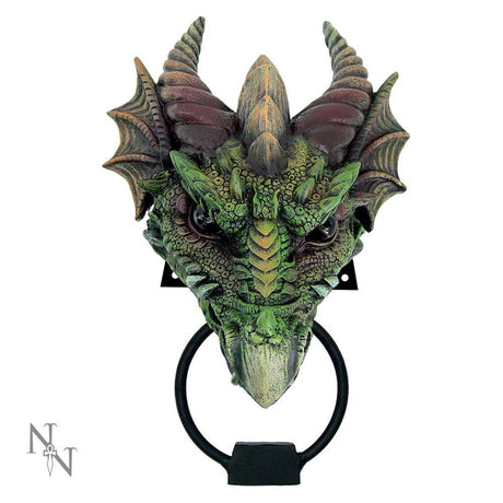 Kryst Gothic Green Dragon Door Knocker Default Title - Door Knockers at Gift Moments