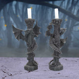 Guardians of the light Dragon Candle Holders (Set of 2) 28cm - Candles & Holders at Gift Moments