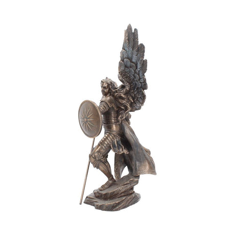 Bronzed Archangel Raphael Religious Warrior 35cm - Figures & Collectables at Gift Moments