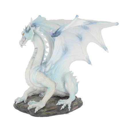 Grawlbane White Dragon Figurine 20cm - Figures & Collectables at Gift Moments