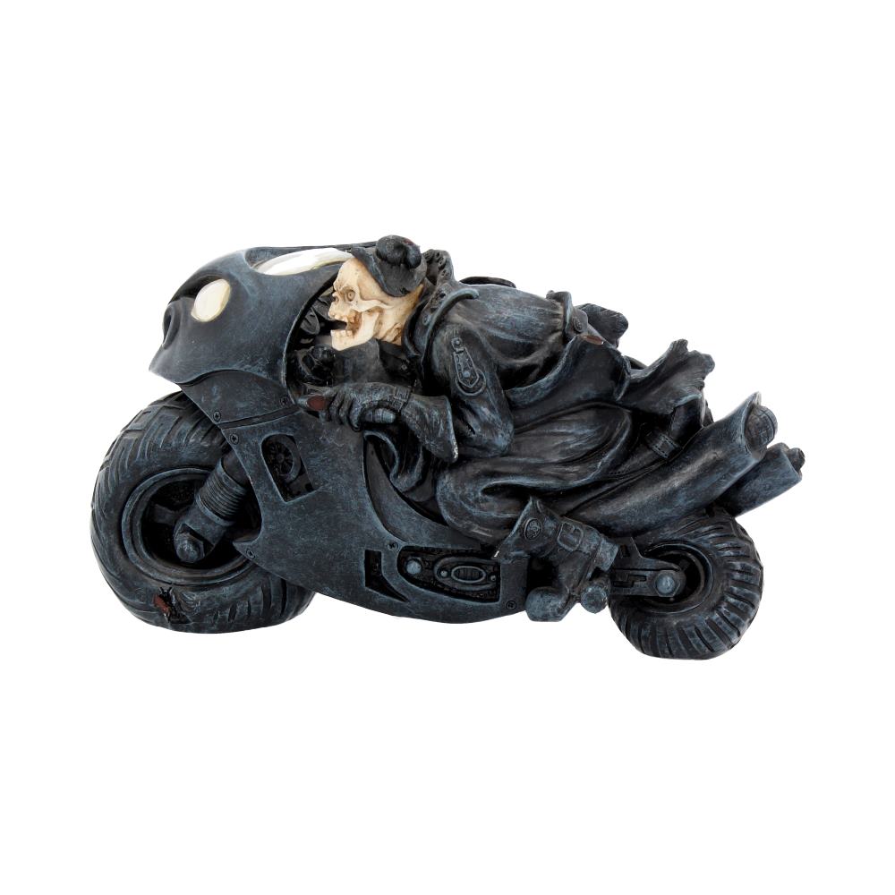 Speed Freak Skeleton Motorbike Figurine 19.5cm - Figures & Collectables at Gift Moments