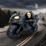 Speed Freak Skeleton Motorbike Figurine 19.5cm - Figures & Collectables at Gift Moments