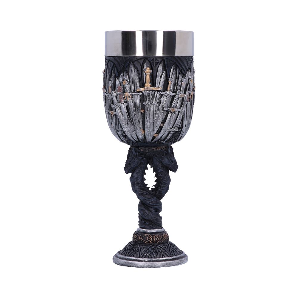 Nemesis Now Medieval Sword Dragon Wine Goblet: 2 - Goblets & Chalices By NN Designs