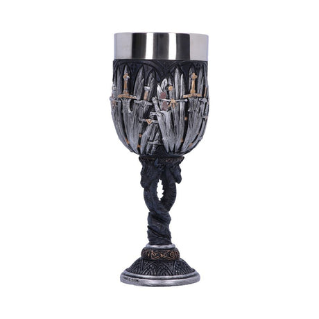 Nemesis Now Medieval Sword Dragon Wine Goblet: 5 - Goblets & Chalices By NN Designs