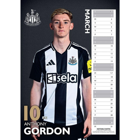 Newcastle United FC A3 Calendar 2025: 2 - Calendars & Planners By Newcastle United