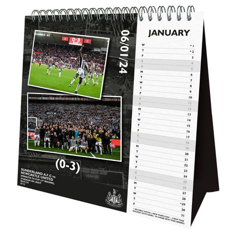 Newcastle United FC Desktop Calendar 2025: 2 - Calendars By Newcastle United