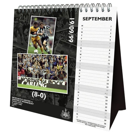 Newcastle United FC Desktop Calendar 2025: 3 - Calendars By Newcastle United