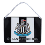 Newcastle United FC No1 Fan Stripe Bedroom Sign: 2 - Signs & Plaques By Newcastle United