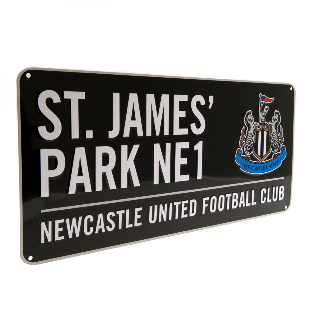 Newcastle United FC Street Sign BK: 2 - Signs & Plaques By Newcastle United