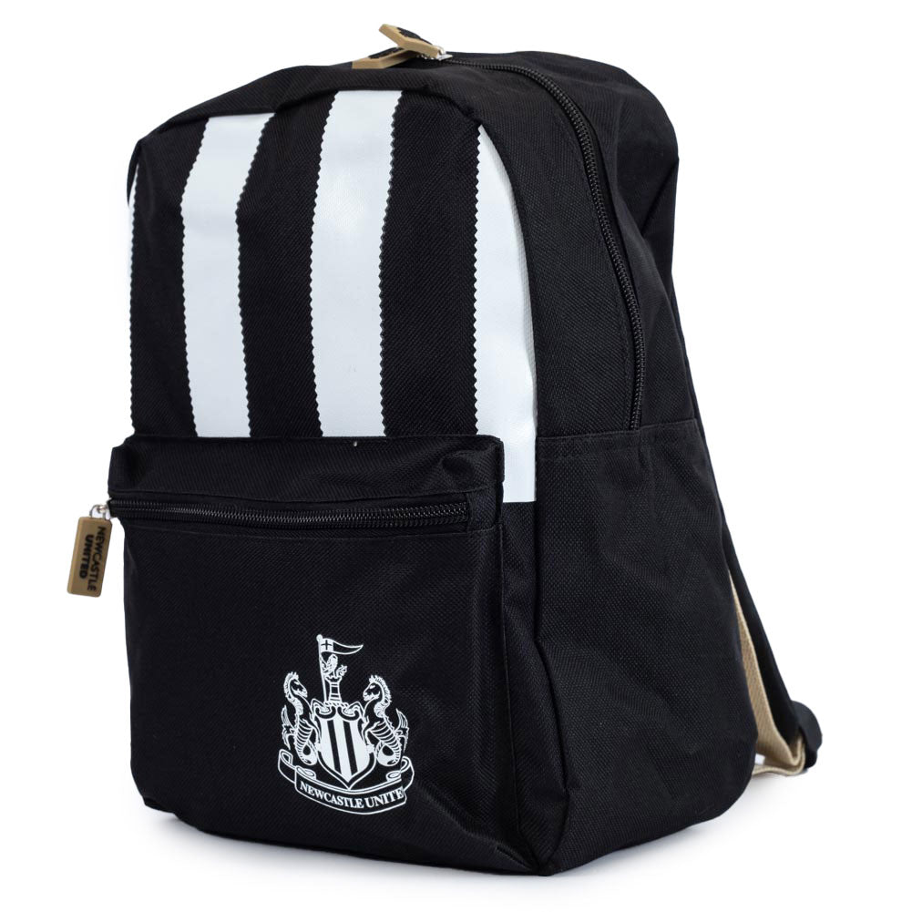 Newcastle United FC Stripe 30cm Junior Backpack: 3 - Bags By Newcastle United