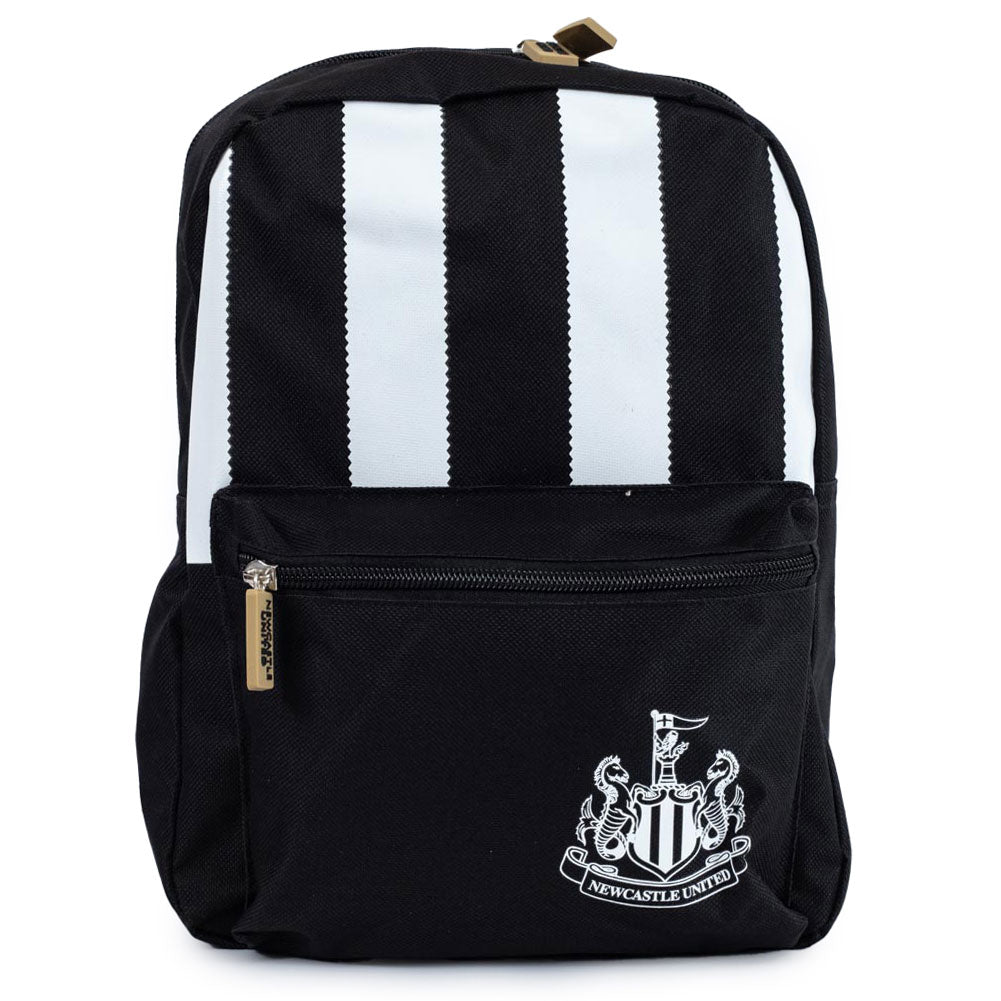 Newcastle United FC Stripe 30cm Junior Backpack: 2 - Bags By Newcastle United