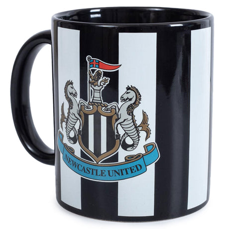 Newcastle United FC Striped Ceramic Mug: 1 - Mugs By Newcastle United