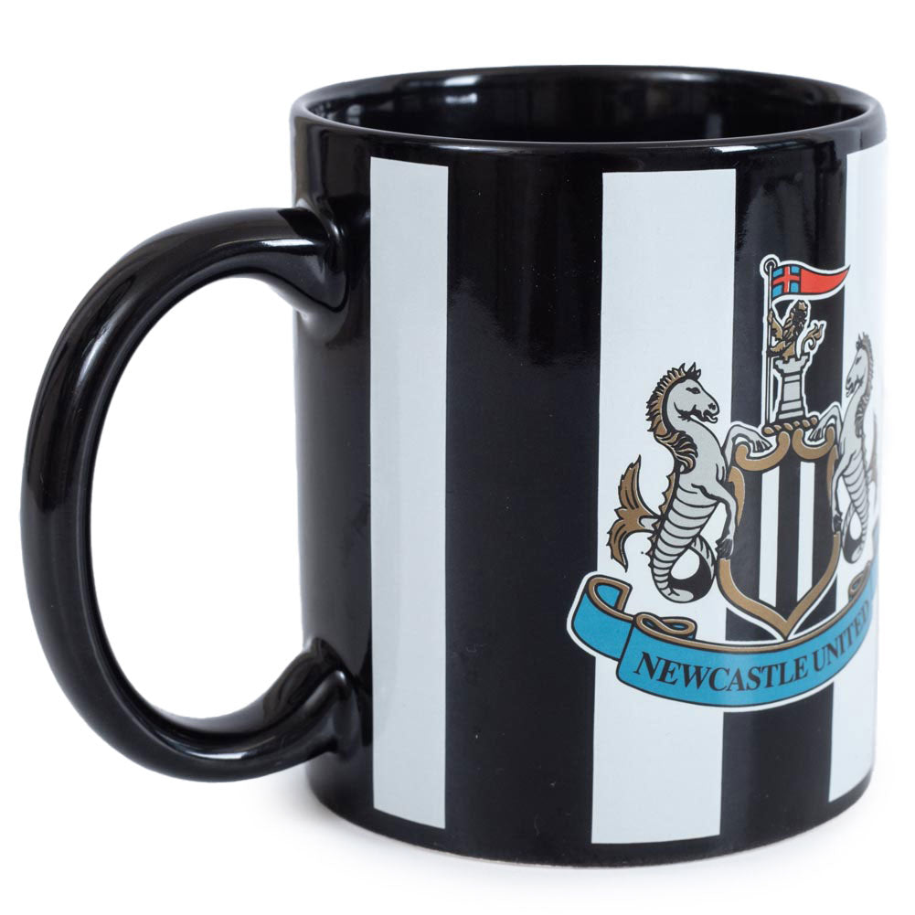 Newcastle United FC Striped Ceramic Mug: 4 - Mugs By Newcastle United