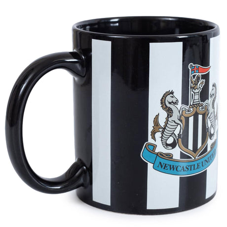 Newcastle United FC Striped Ceramic Mug: 4 - Mugs By Newcastle United