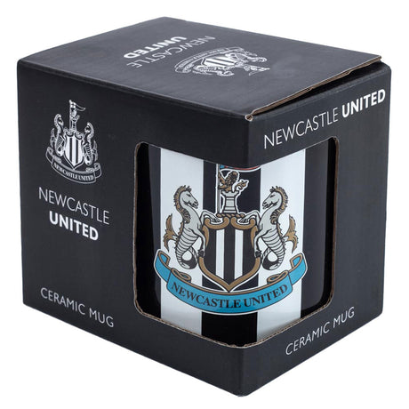 Newcastle United FC Striped Ceramic Mug: 5 - Mugs By Newcastle United