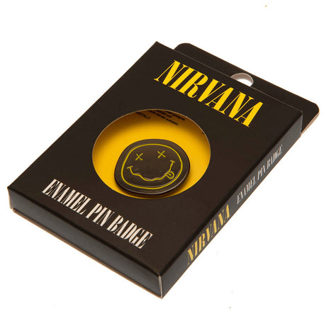 Nirvana Logo Enamel Pin Badge: 2 - Badges By Nirvana