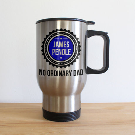 Personalised No Ordinary Dad Travel Mug Default Title - Travel Mugs at Gift Moments