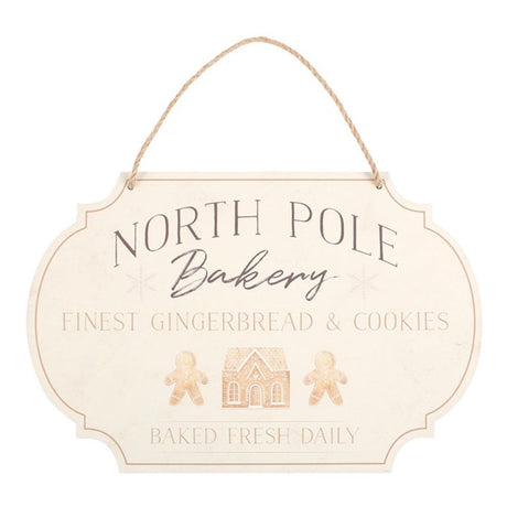 North Pole Bakery Hanging Sign: 2 - Signs & Plaques By Gift Moments