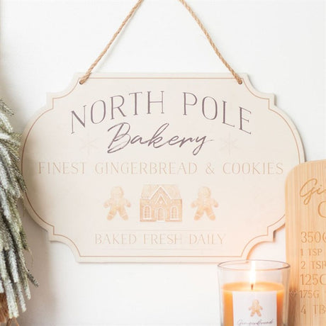 North Pole Bakery Hanging Sign: 1 - Signs & Plaques By Gift Moments