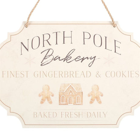 North Pole Bakery Hanging Sign: 4 - Signs & Plaques By Gift Moments