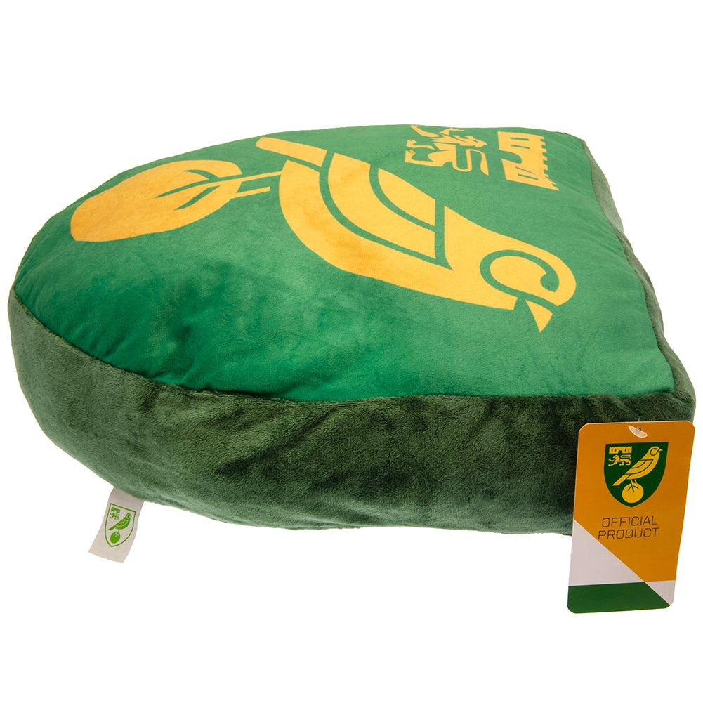 Norwich City FC Crest Cushion: 3 - Cushions By Norwich City