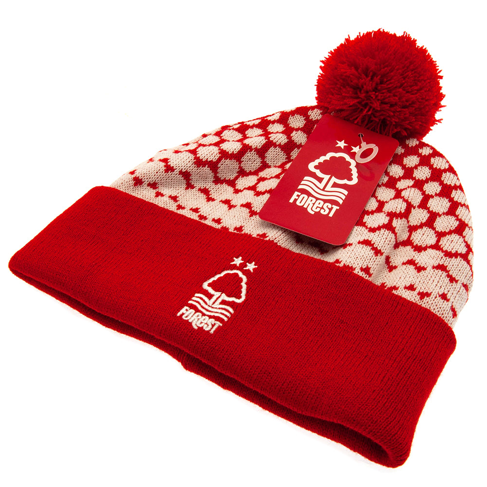 Nottingham Forest FC Cuff Knit Ski Hat: 3 - Caps & Hats By Nottingham Forest