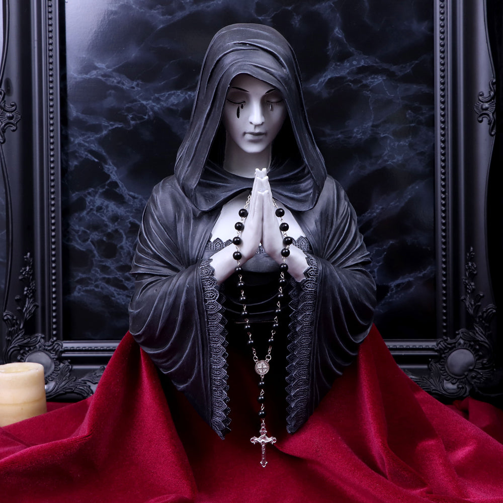 Gothic Prayer Wall Plaque Designed By Anne Stokes 39cm - Wall Hanging Sculptures at Gift Moments