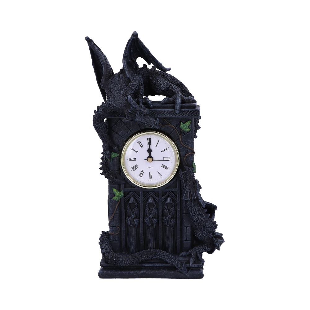 Duelling Dragons Clock Dragon Ivy Mantel Clock - Clocks at Gift Moments