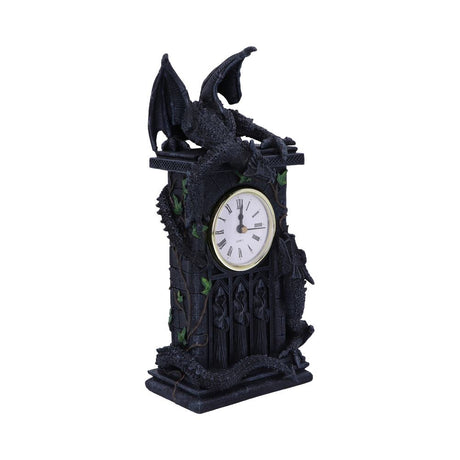 Duelling Dragons Clock Dragon Ivy Mantel Clock - Clocks at Gift Moments