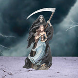 Summon The Reaper Gothic Figurine By Anne Stokes Woman and Reaper Ornament - Figures & Collectables at Gift Moments