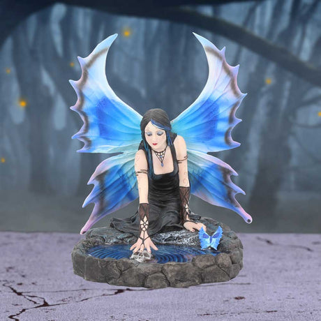 Immortal Flight Gothic Fairy Figurine by Anne Stokes Skull and Fairy Ornament - Figures & Collectables at Gift Moments