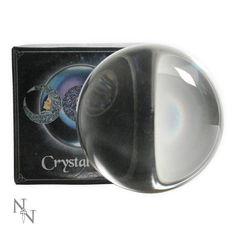 Wiccan Witchcraft Divination Crystal Ball 11cm Default Title - Crystal Balls & Holders at Gift Moments