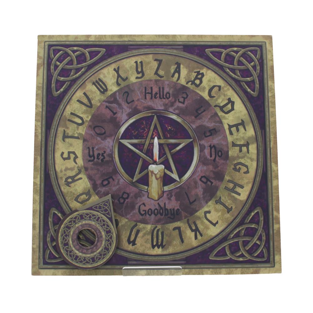 Celtic Pentagram Spirit Board 38.5cm Default Title - Ouija & Spirit Boards at Gift Moments