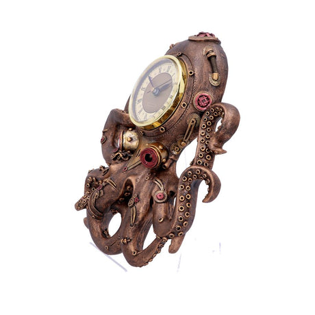 Octoclock Steampunk Octopus Squid Wall Clock: 3 - Clocks By Gift Moments