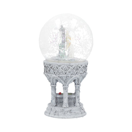 Only Love Remains Angelic Snowglobe Anne Stokes 18.5cm: 5 - Snow Globes By Anne Stokes