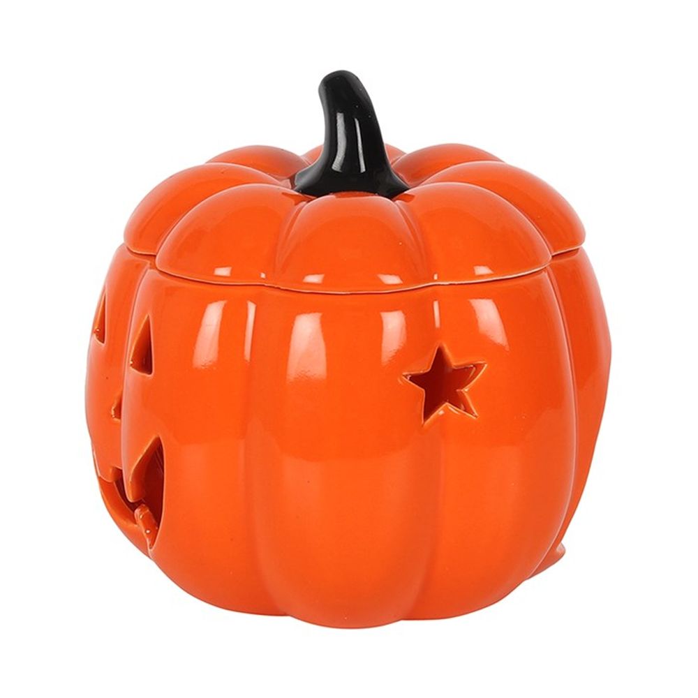 Ceramic Jack-O’-Lantern Oil Burner: 3 - Oil & Wax Burners By Gift Moments