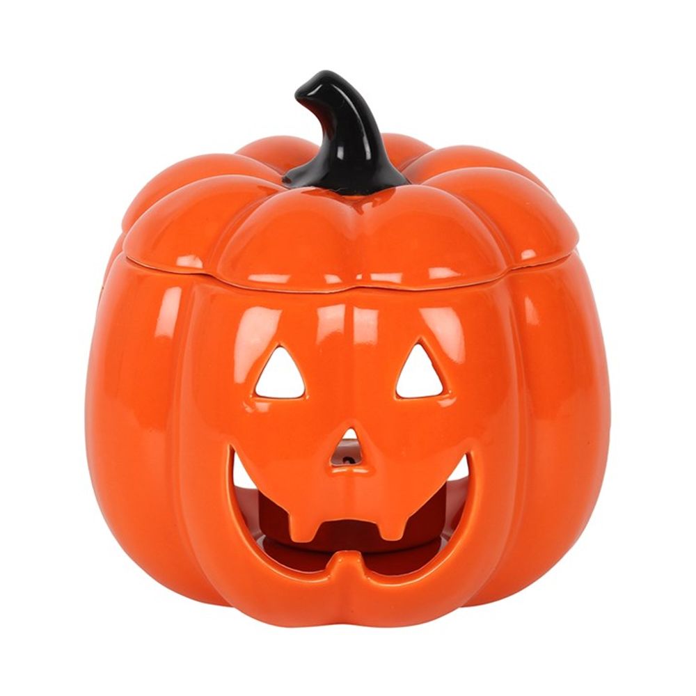 Ceramic Jack-O’-Lantern Oil Burner: 2 - Oil & Wax Burners By Gift Moments