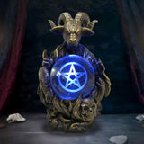 Baphomet Illuminating Orb Figurine 16cm: 1 - Figures & Collectables By Gift Moments