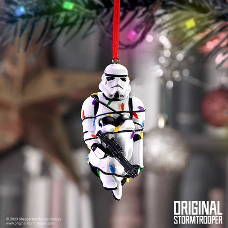 Stormtrooper Fairy Lights Hanging Ornament: 1 - Decorations By Original Stormtrooper